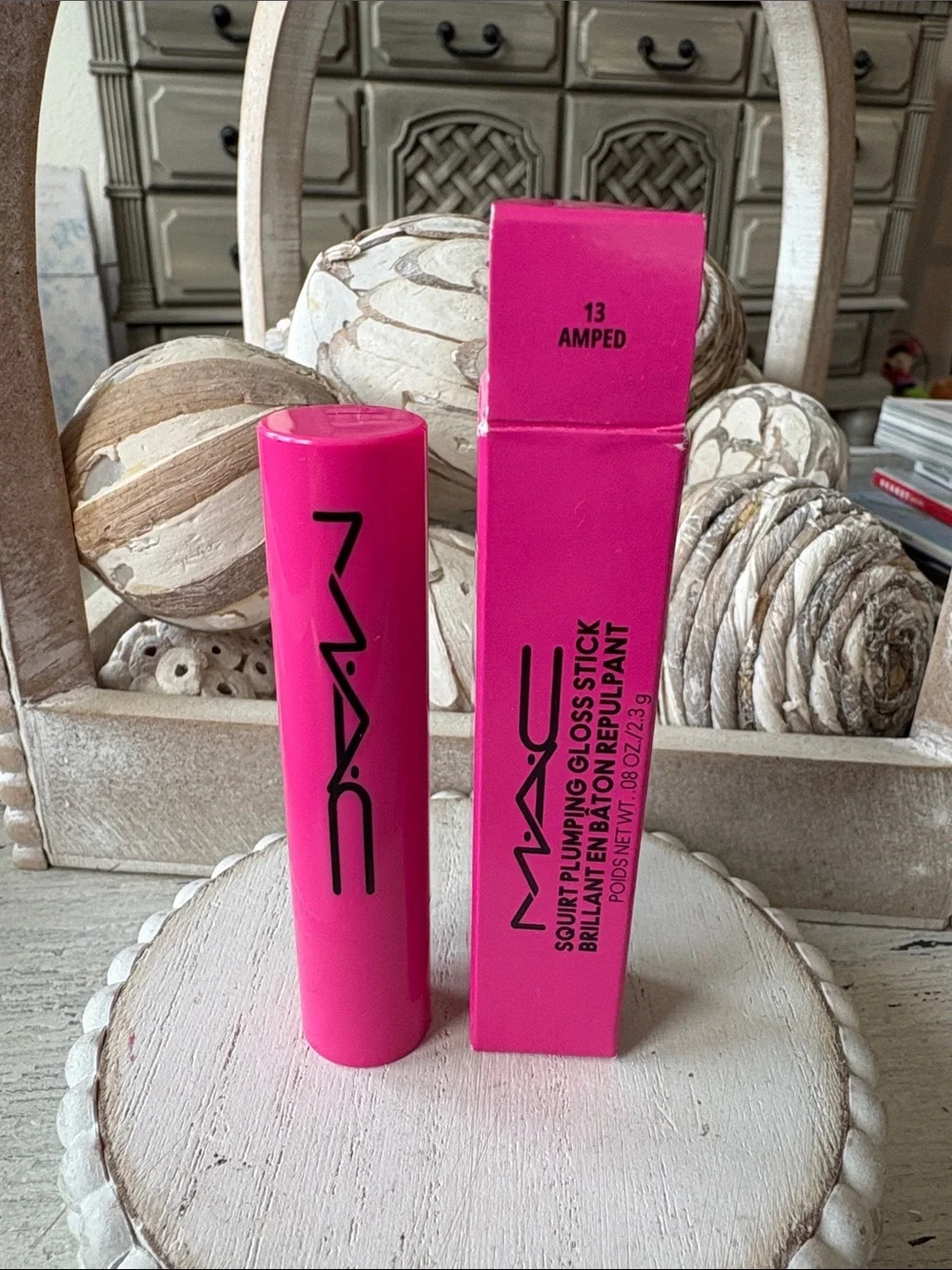 MAC Cosmetics Squirt Plumping Glossstick 13 Amped — Pink